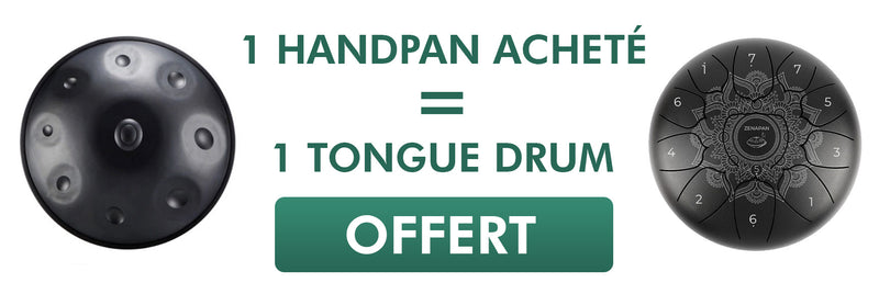 handpan achete tongue drum offert, handpan pas cher reduction